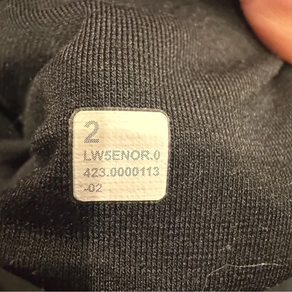 Lululemon Dance Studio Mid-Rise Full Length Pant Black Size 2 - Picture 5 of 5